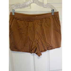 Haven Well Within Washable Silk Lounge Shorts |Size L | NWT | Luxury Silk Blend